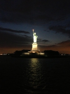 So standard we did a spin around Lady Liberty while playing cliched music about New York.